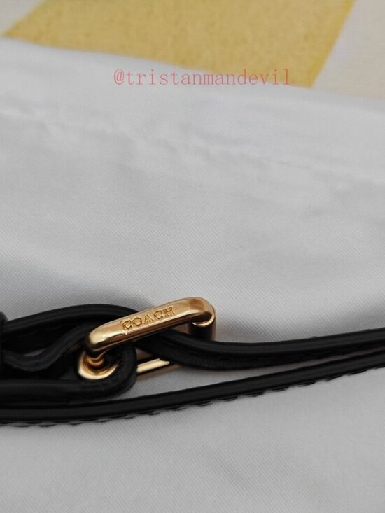 coach Teri Shoulder Bag In Signature Canvas black - Picture 6 of 13